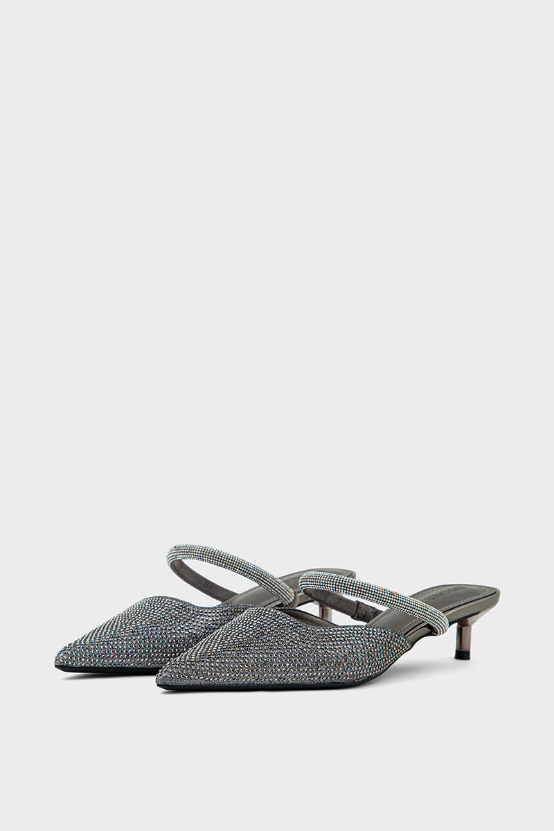 Party Wear Mule IP8510-Pewter
