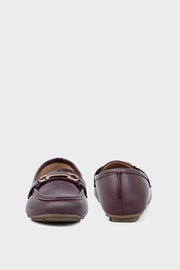 Formal Moccasin IK7033-Maroon
