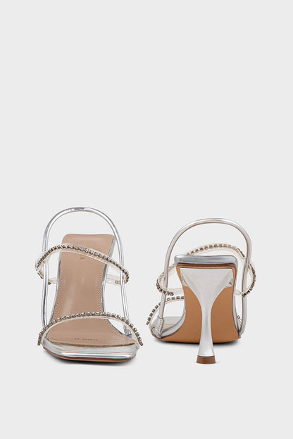 Party Wear Sandal IP2055-Silver