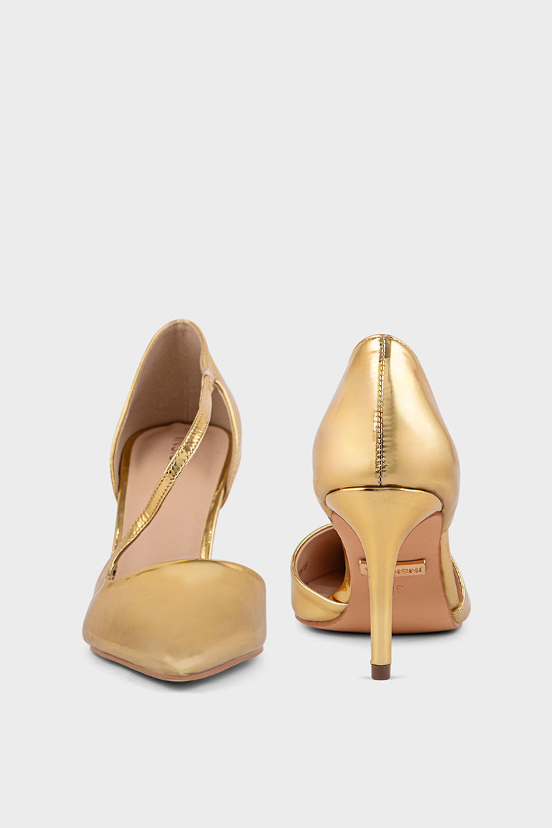 Formal Court Shoes IF5067-Dull Gold