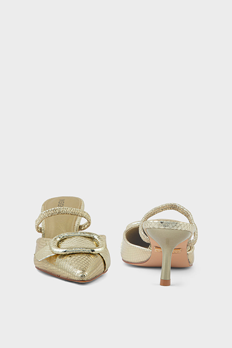 Party Wear Mule IP8508-Gold