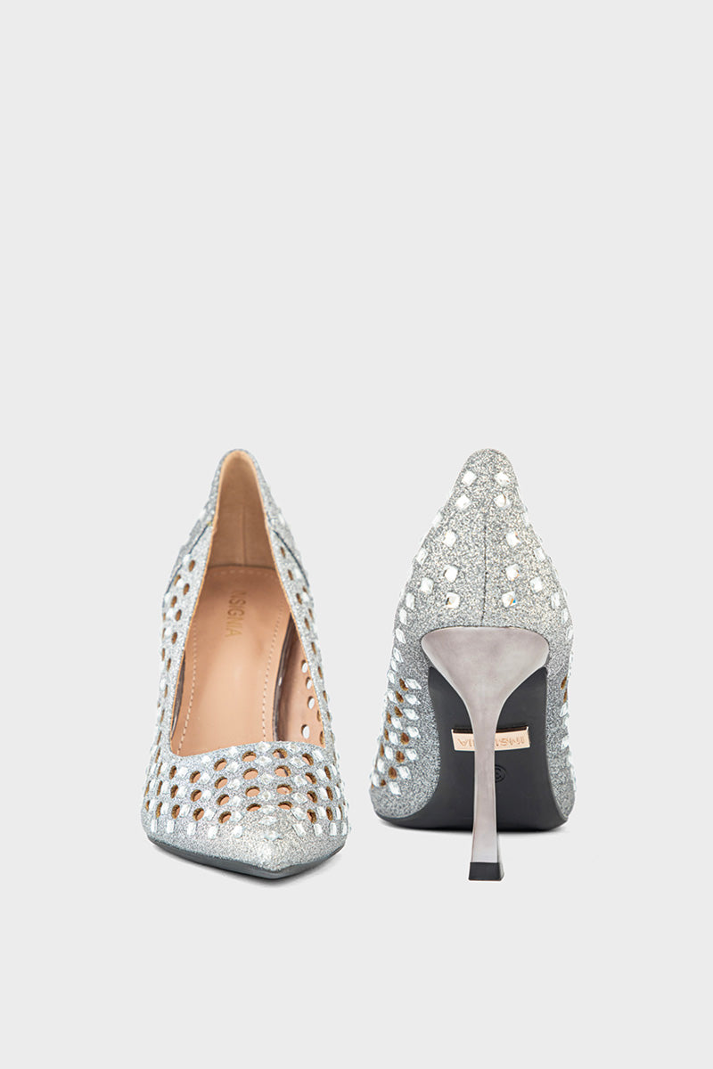 Party Wear-Court Shoes-IP5015-Grey