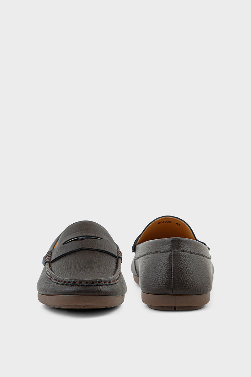 Men Casual Driving Mocs MC4025-Coffee