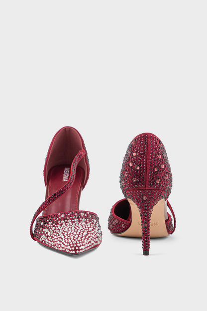 Party Wear Court Shoes IP5019-Maroon