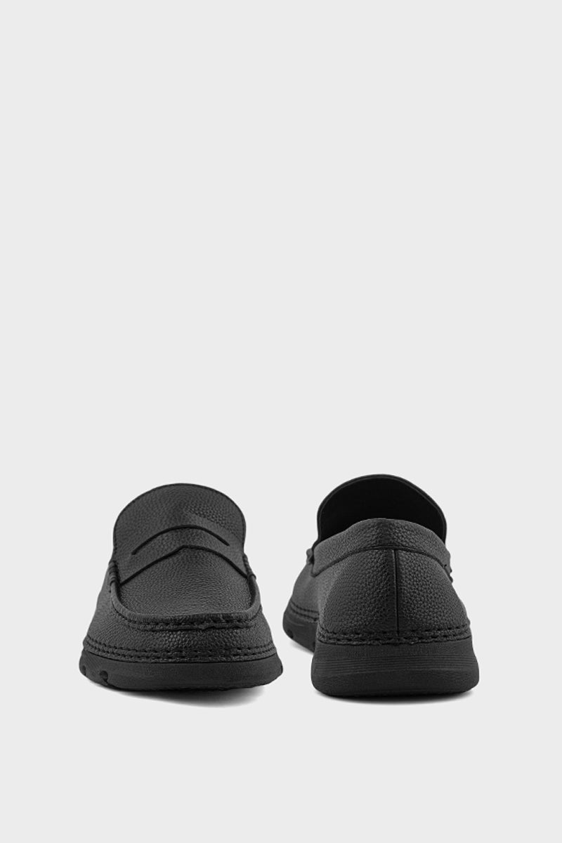 Men Casual Driving Mocs MC4027-Black