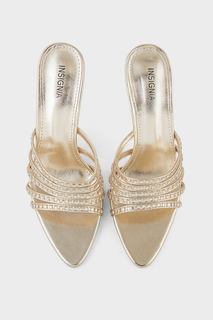 Party Wear Slip On IP0104-Gold