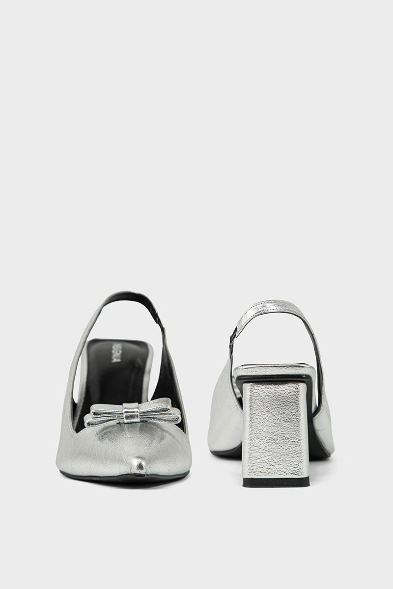 Party Wear Sling Back IP4034-Silver