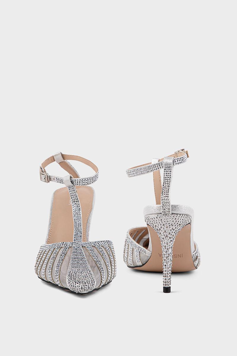 Party Wear Sling Back IP4026-Silver
