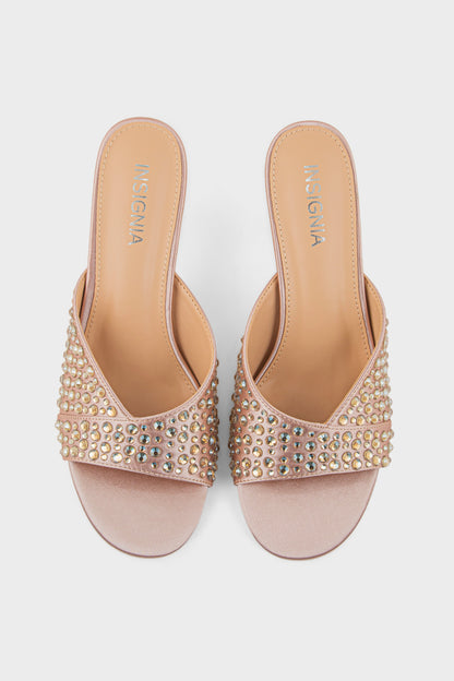 Party Wear Slip On IP0098-Rose Gold
