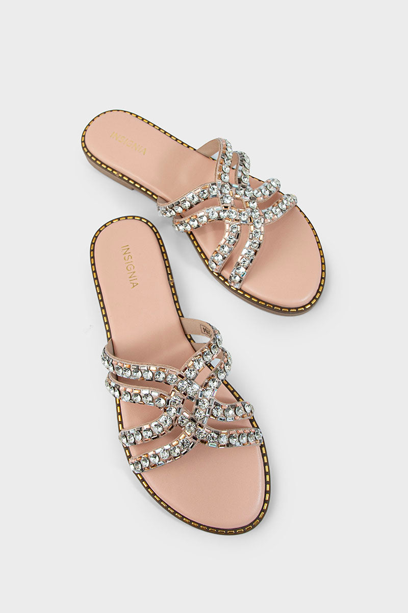 Party Wear Slip On IF0194-Peach