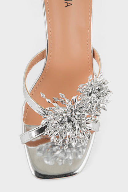 Party Wear Slip On IP0105-Silver