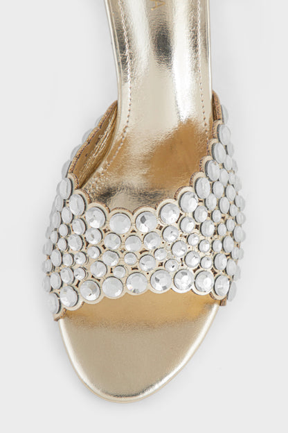 Party Wear Slip On IP0103-Gold