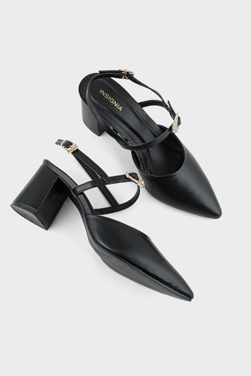 Casual Sling Back IF4060-Black