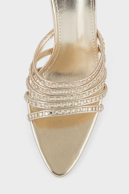 Party Wear Slip On IP0104-Gold