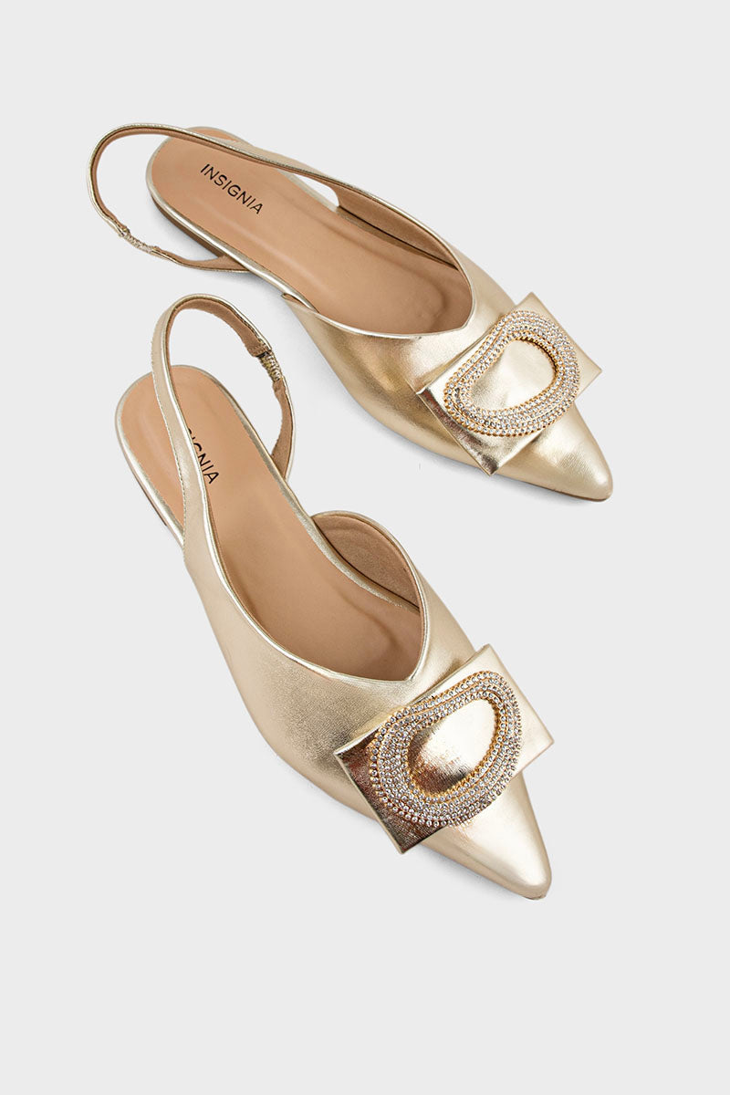 Formal Sling Back IF4056-Gold