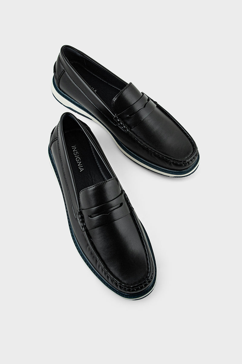Men Formal Loafers MF7034-Black
