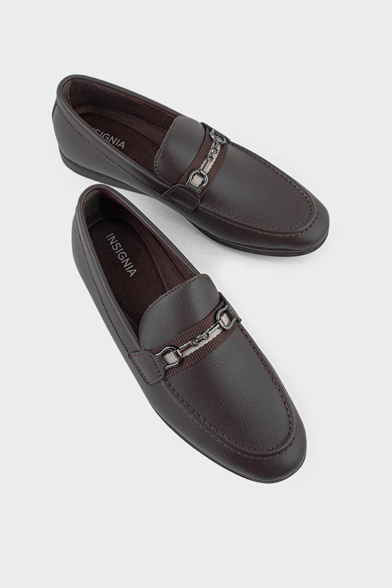 Men Formal Loafers MF7036-Coffee