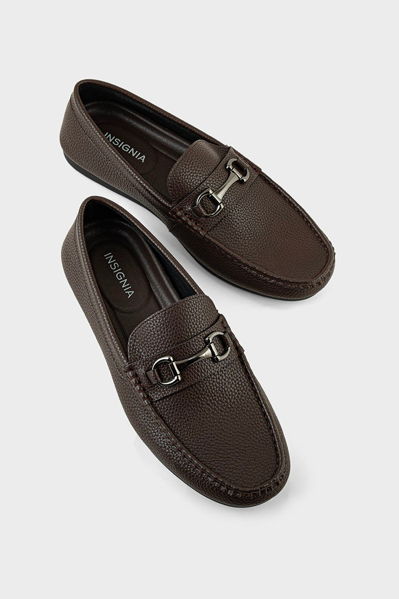 Men Casual Driving Mocs MC4024-Coffee