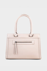 Beige Top Handle Hand Bags BH0099