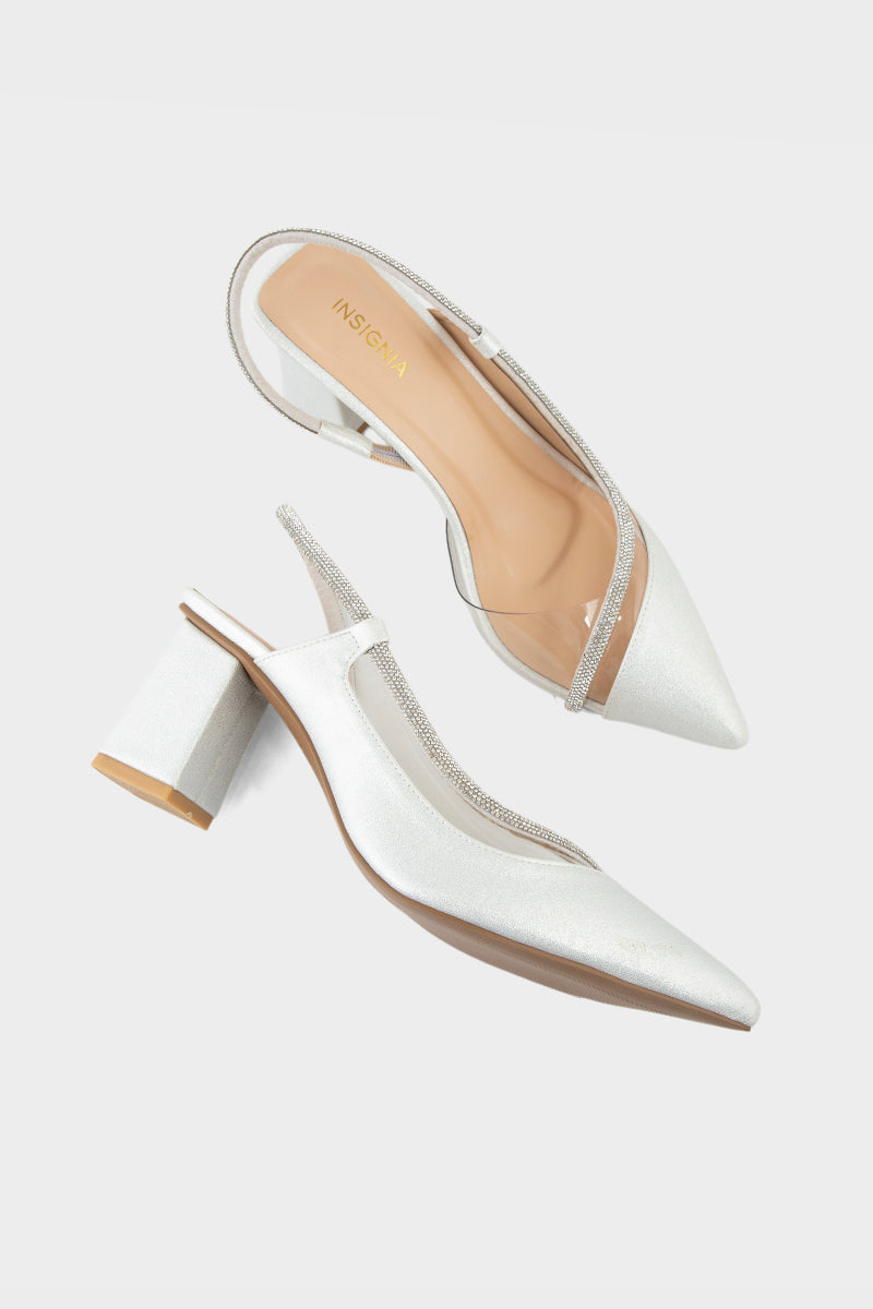 Party Wear-Sling Back-IP4032-Ivory