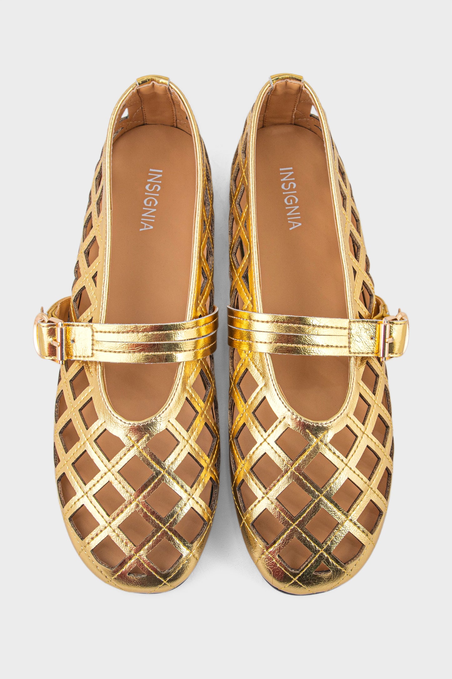 Best Casual Pumps IC6021-Gold | Premium Women Shoes UAE