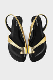 Best Casual Sandal IC2007-Gold | Premium Women Shoes UAE