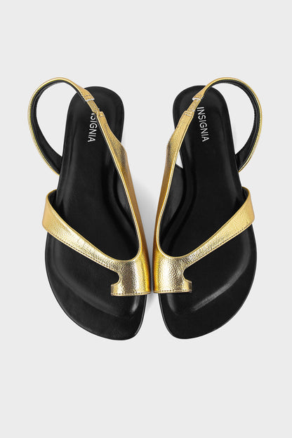 Best Casual Sandal IC2007-Gold | Premium Women Shoes UAE