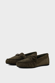 Bulk Comfort Moccasin IK7025 Olive Stylish Shoes