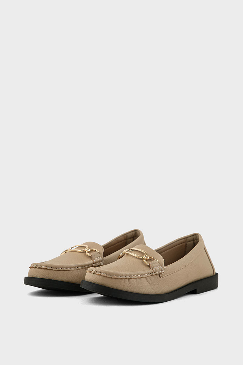 Buy Comfort Moccasin IK7028-Khaki | Stylish Shoes