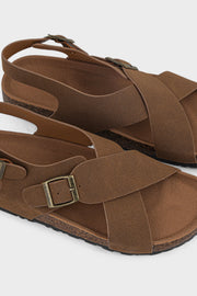 Best Comfort Sandal IK2026-Brown | Premium Women Shoes UAE