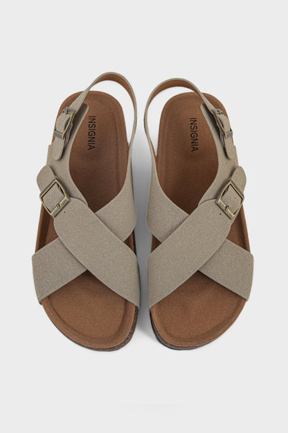 Best Comfort Sandal IK2026-Grey | Premium Women Shoes UAE 