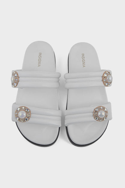 Best Comfort Slip On IK0106-White | Premium Women Shoes UAE