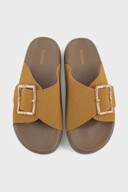 Best Comfort Slip On IK0108-Yellow | Premium Women Shoes UAE