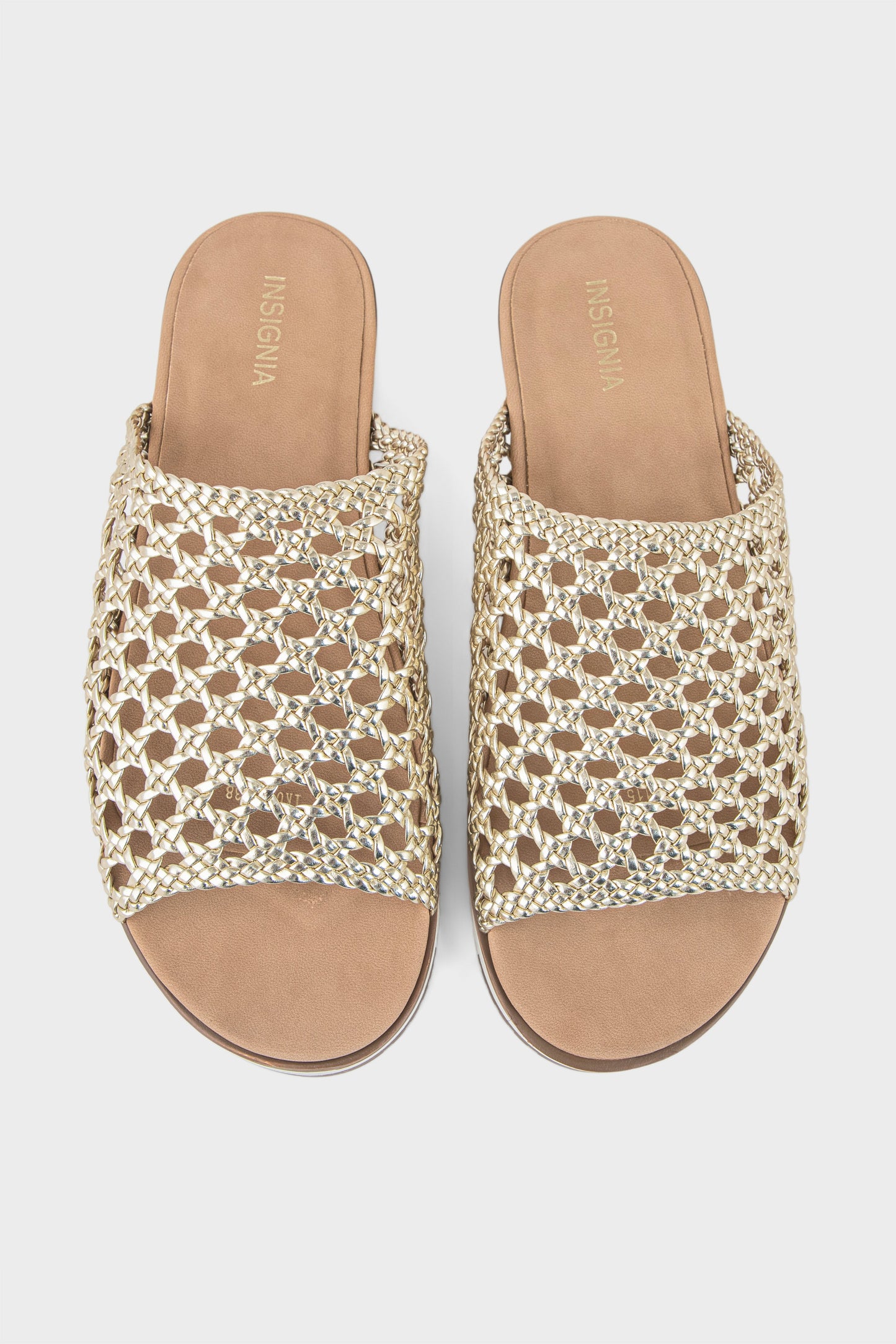 Best Comfort Slip On IK0115-Gold | Premium Women Shoes UAE.