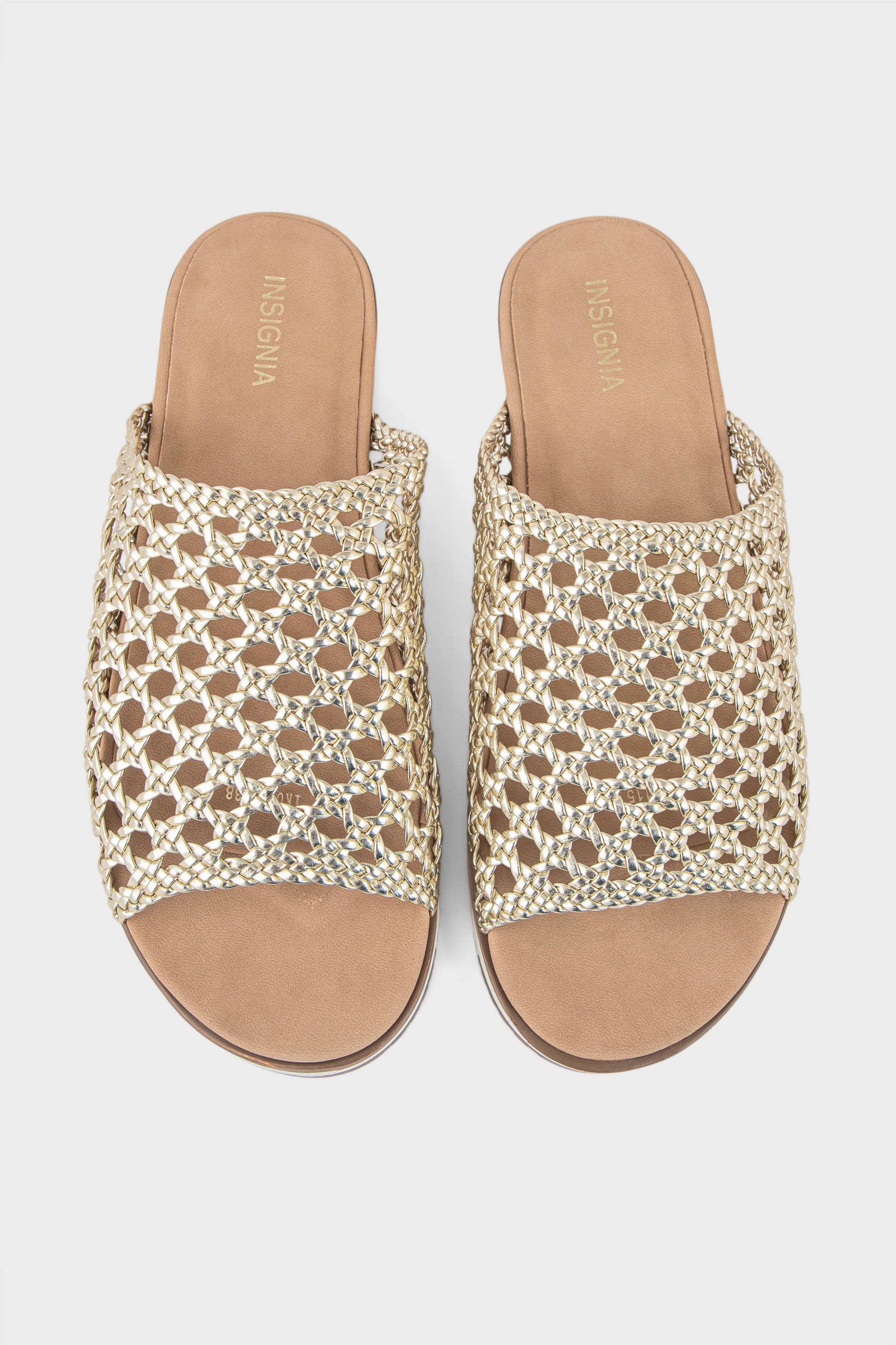 Best Comfort Slip On IK0115-Gold | Premium Women Shoes UAE.