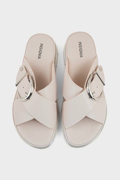 Comfort Slip On IK0120-Beige | Premium Women Shoes UAE.