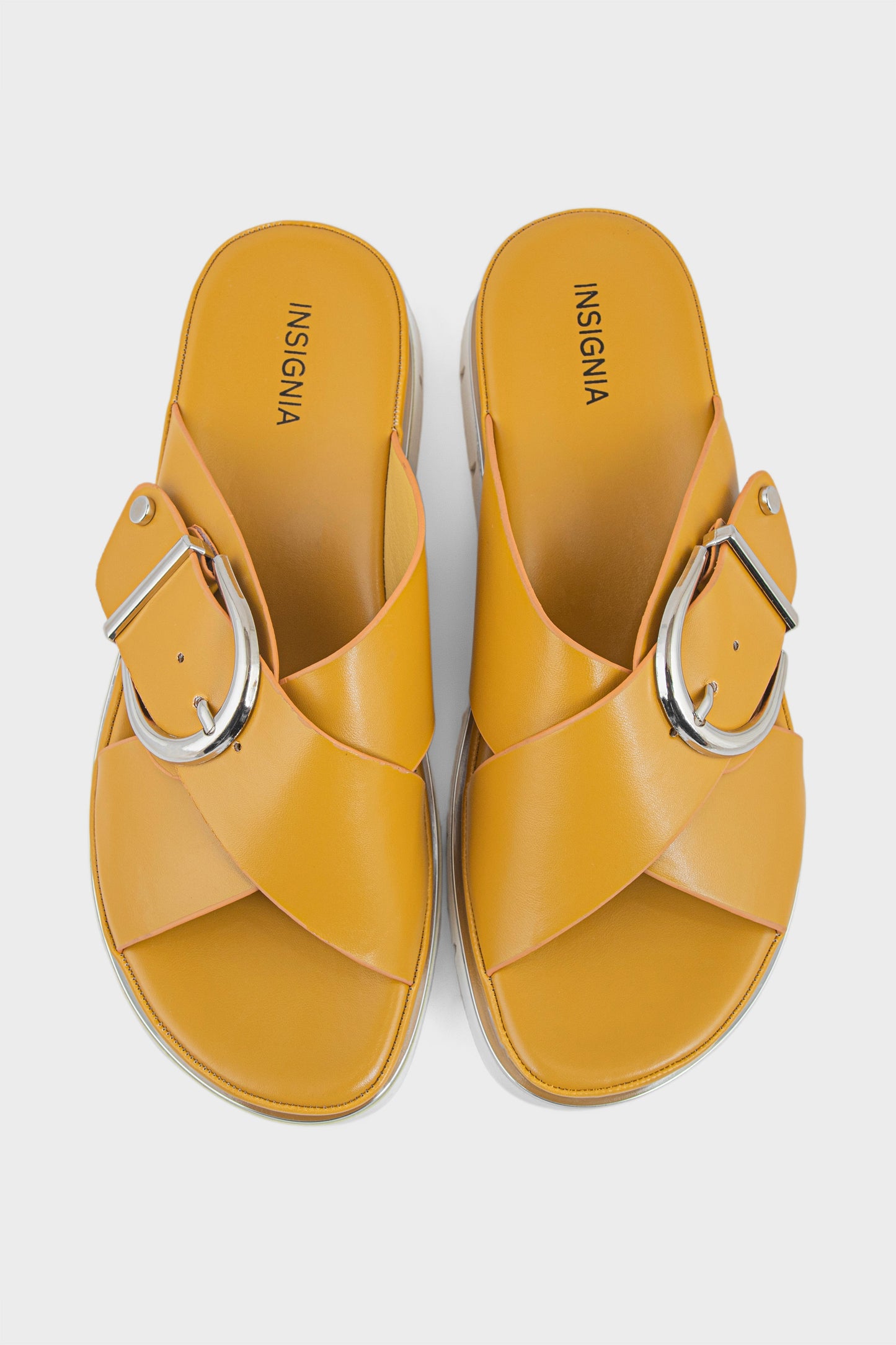 Comfort Slip On IK0120-Mustard | Premium Women Shoes UAE.