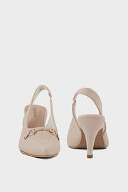 Best Formal Sling Back IF4058-Ivory | Stylish Footwear