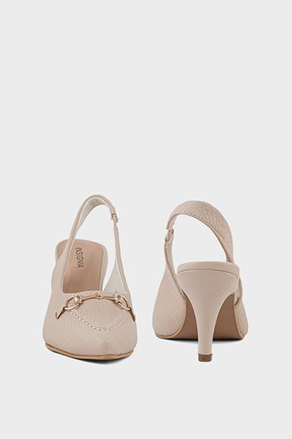Best Formal Sling Back IF4058-Ivory | Stylish Footwear
