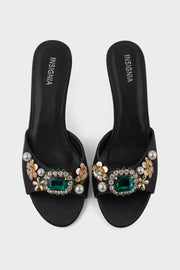 Best Formal Slip On IF0204-Black | Premium Women Shoes UAE.