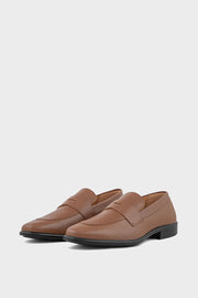 Best Men Formal Loafers MF7043-Tan Stylish Shoes