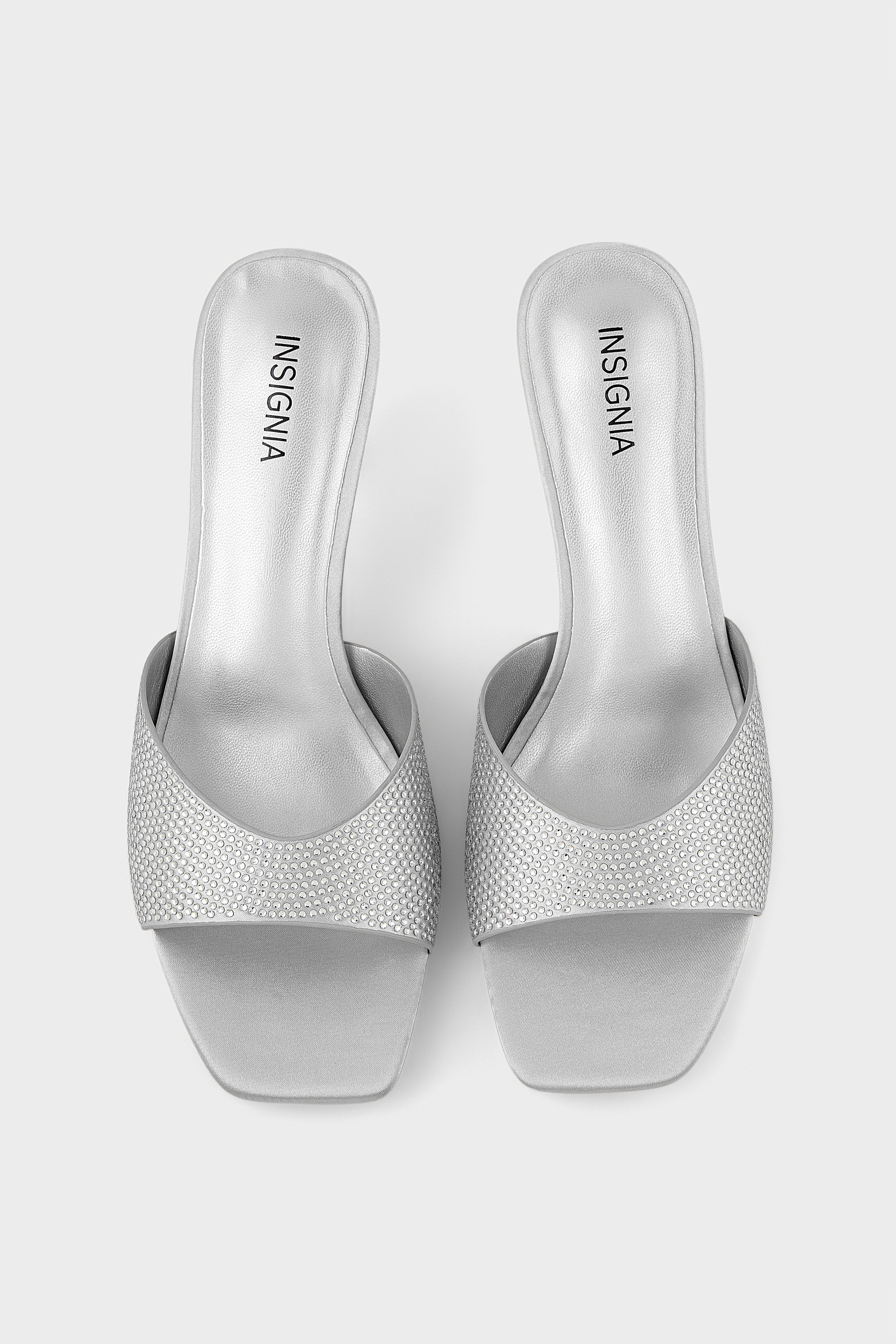 Best Party Wear Slip On IP0099-Silver Premium Women Shoes UAE 