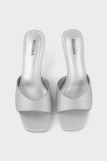 Best Party Wear Slip On IP0099-Silver Premium Women Shoes UAE 