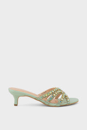 Party Wear Slip On IP0114-Mint