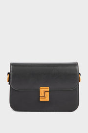 Black Flap Shoulder Bags BS2104