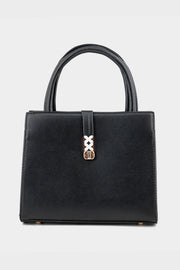 Black Top Handle Hand Bags BH0091