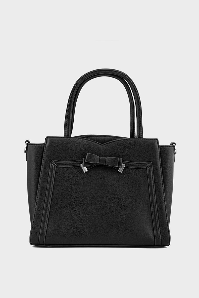 Black Top Handle Hand Bags BS2102