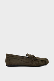 Bulk Comfort Moccasin IK7025 Olive Stylish Shoes
