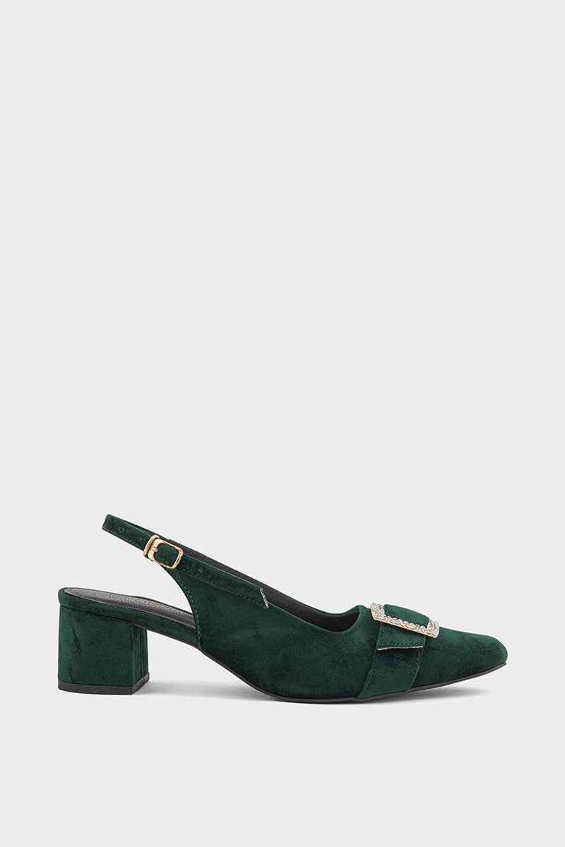 Buy Casual Sling Back IF4059-Green | Stylish Shoes