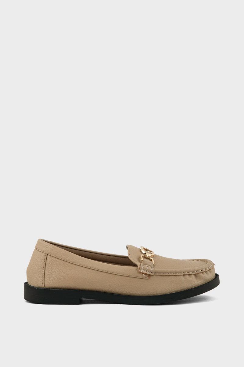 Buy Comfort Moccasin IK7028-Khaki | Stylish Shoes